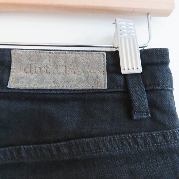 DUTIL High Rise Skinny Jeans in Black Overdye - Size 26 - Picture 11 of 14